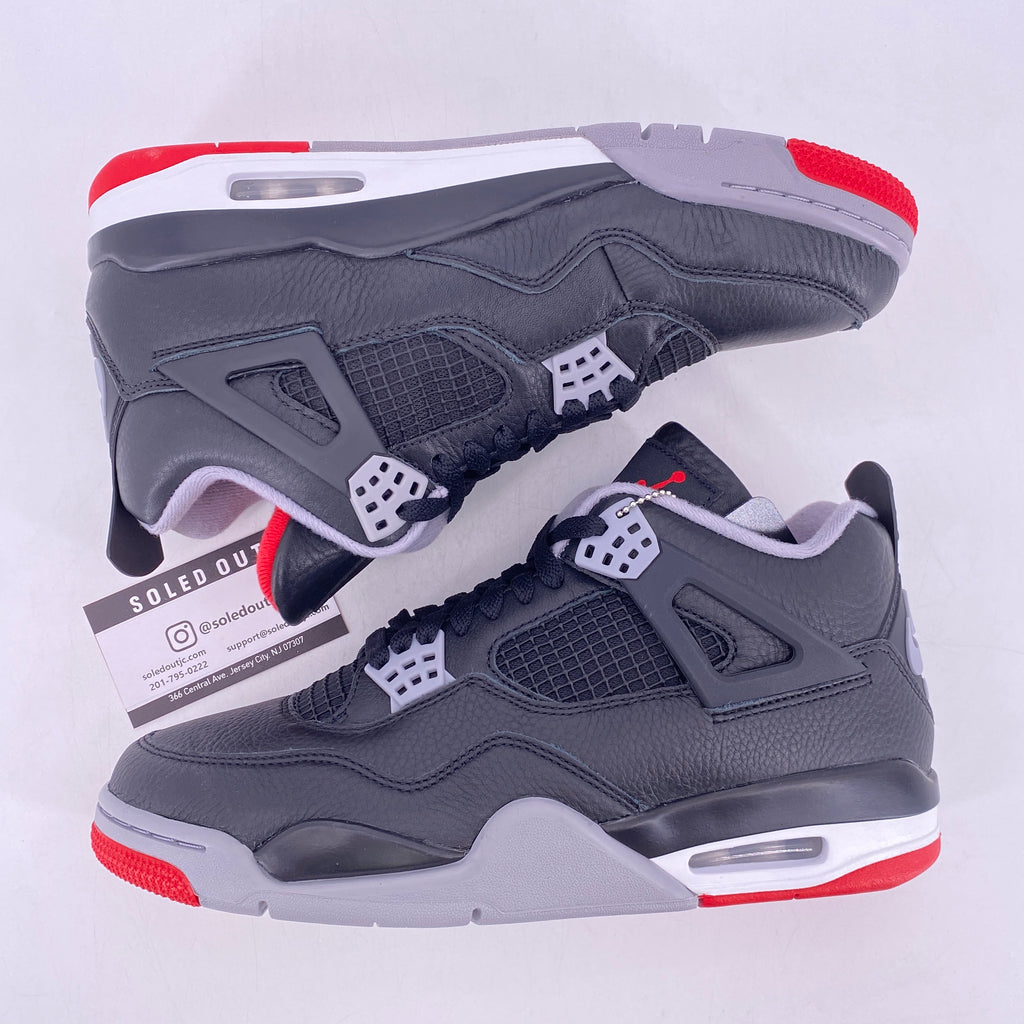 Air Jordan 4 Retro "Bred Reimagined" 2024 New Size 9.5