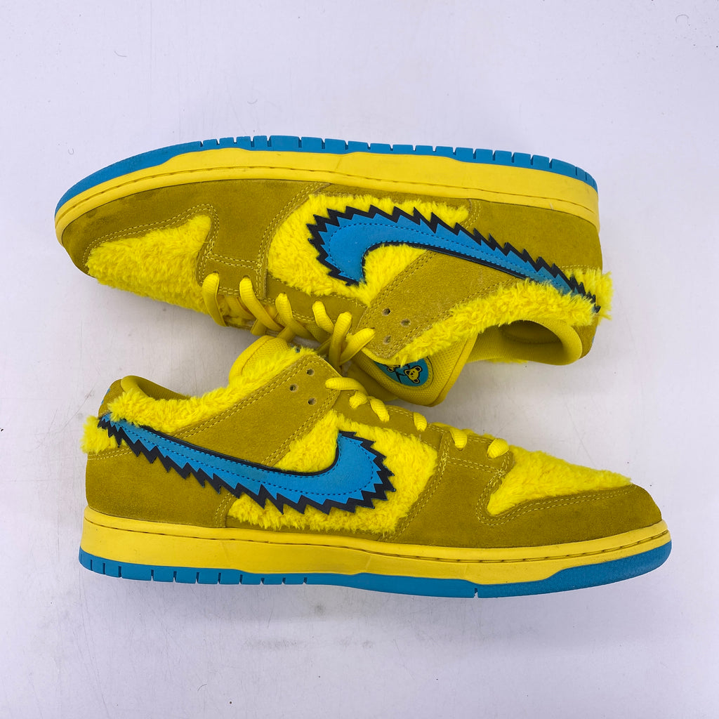 Nike SB Dunk Low "Grateful Dead Yellow" 2020 Used Size 13
