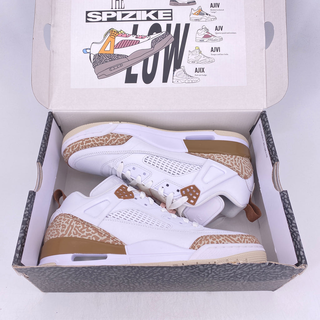 Air Jordan Spizike Low "Archeo Brown" 2024 New Size 8.5