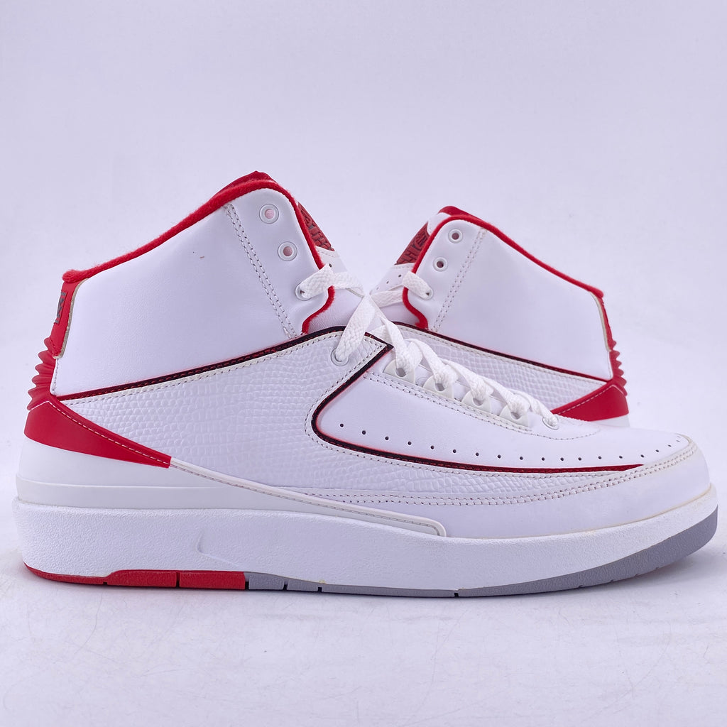 Air Jordan 2 Retro "White Red" 2014 New Size 12