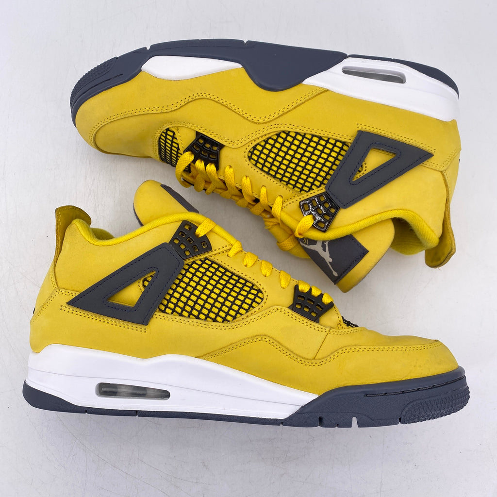Air Jordan 4 Retro "Lightning" 2021 Used Size 11.5