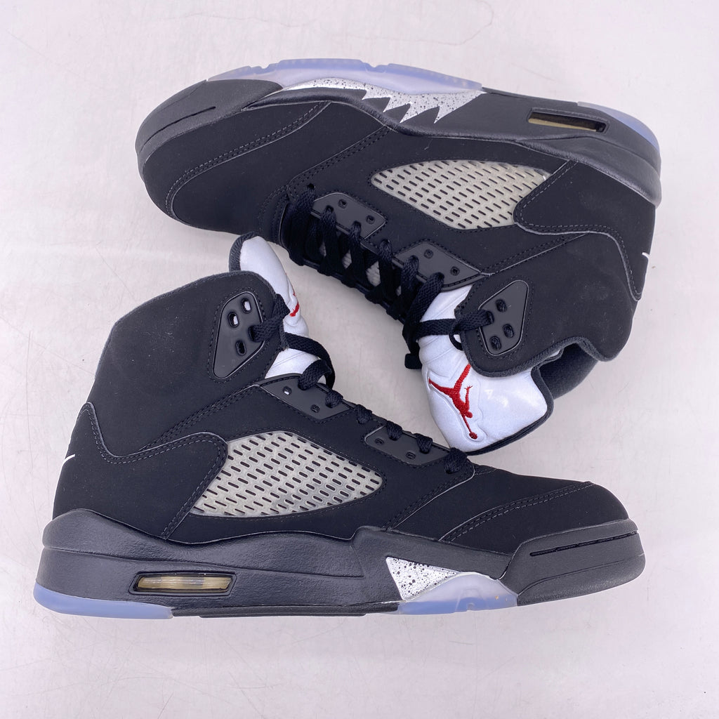 Air Jordan 5 Retro "Black Metallic" 2016 Used Size 9.5