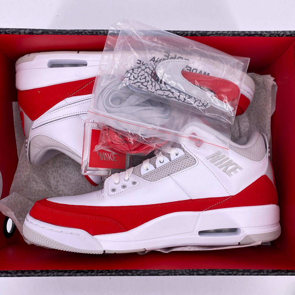 Air Jordan 3 Retro "Tinker White" 2019 New Size 13