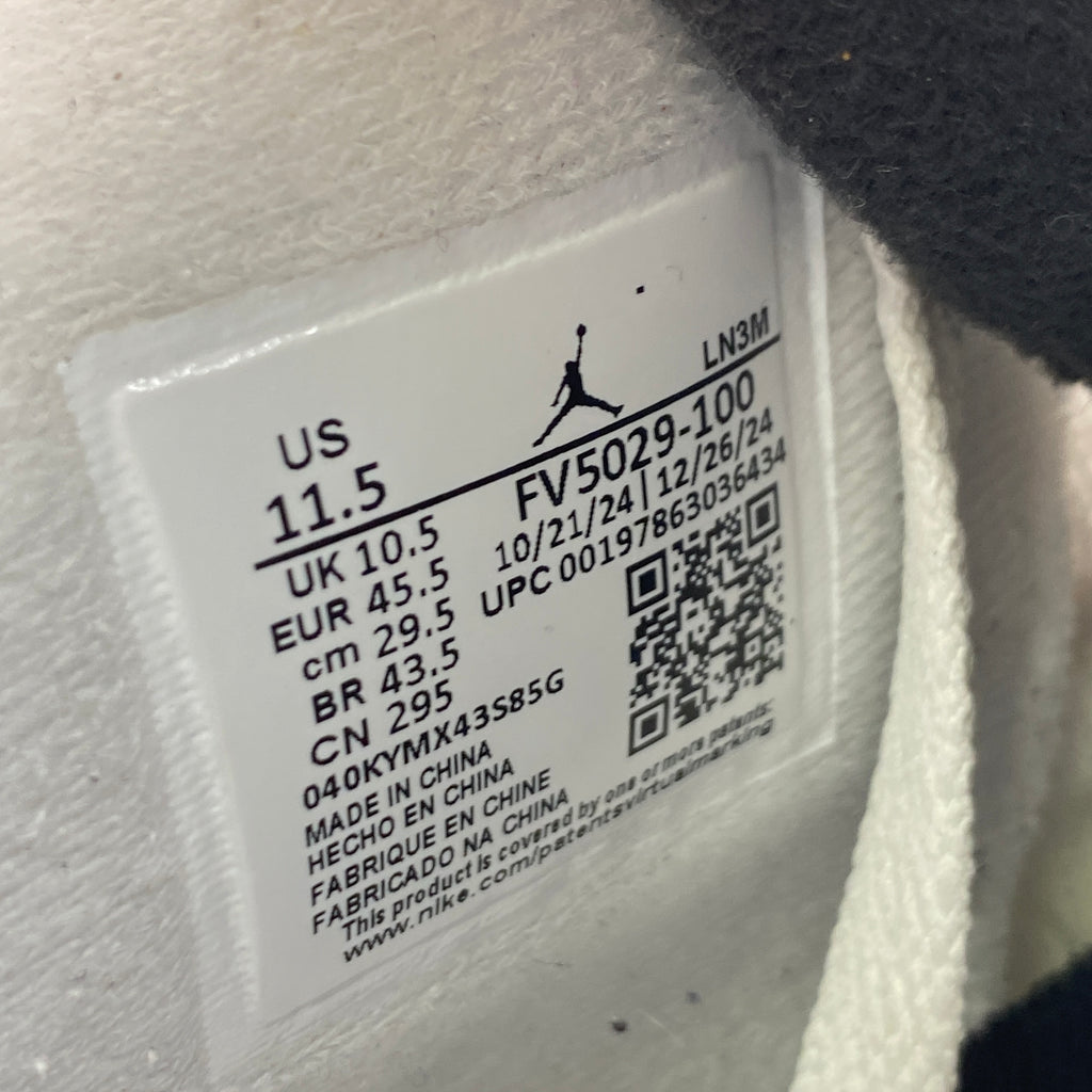 Air Jordan 4 Retro "White Cement" 2025 Used Size 11.5