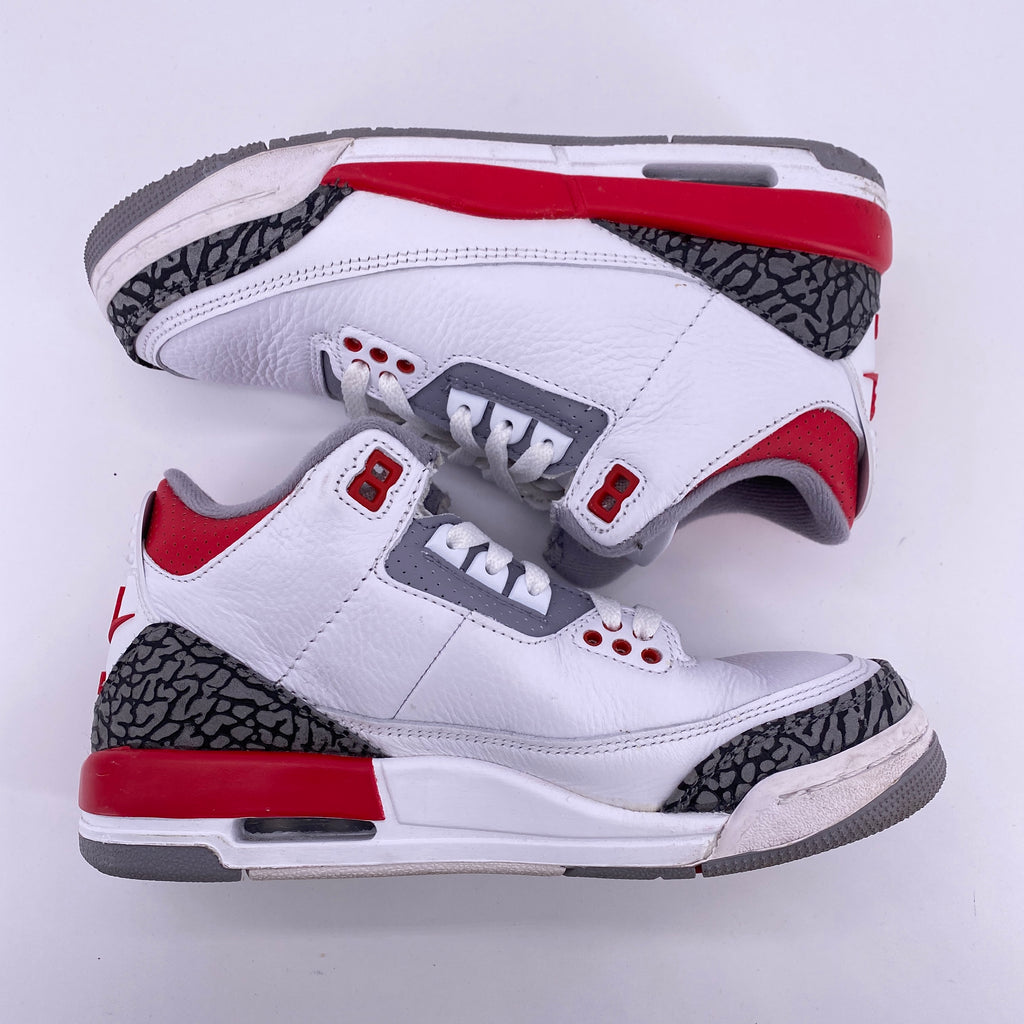 Air Jordan (GS) 3 Retro "Fire Red" 2022 Used Size 5Y