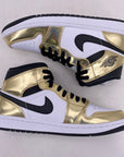 Air Jordan 1 Mid SE "Metallic Gold" 2020 New Size 8