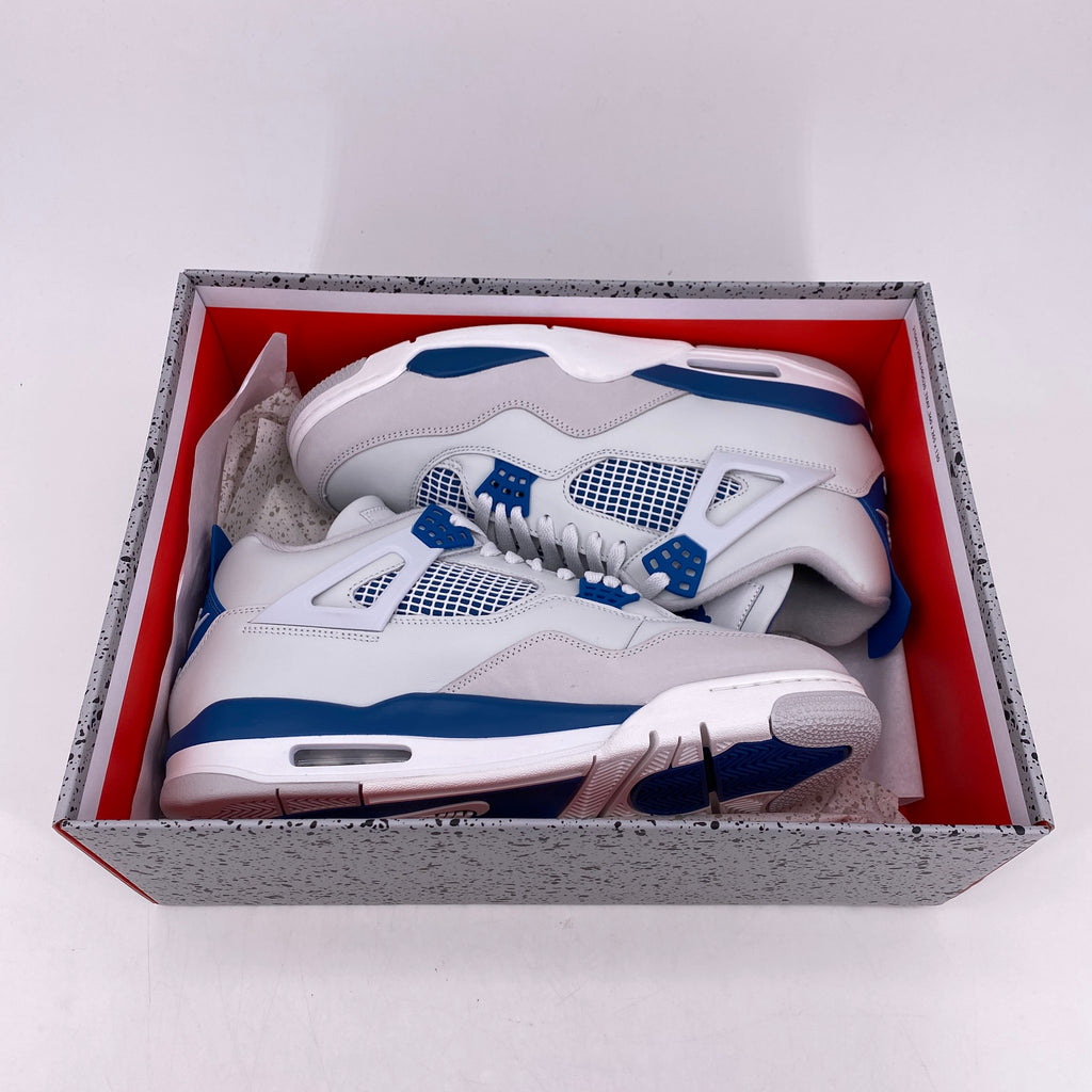 Air Jordan 4 Retro "Military Blue" 2024 New Size 11.5