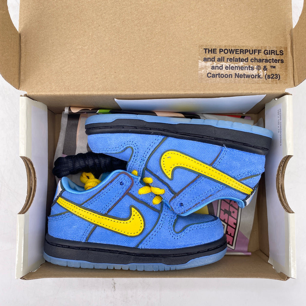 Nike (TD) Dunk Low "Powerpuff Bubbles" 2023 New Size 6C