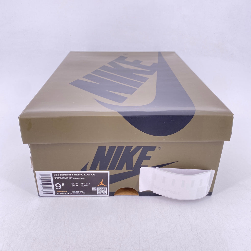 Air Jordan 1 Retro Low "Medium Olive" 2026 New Size 9.5