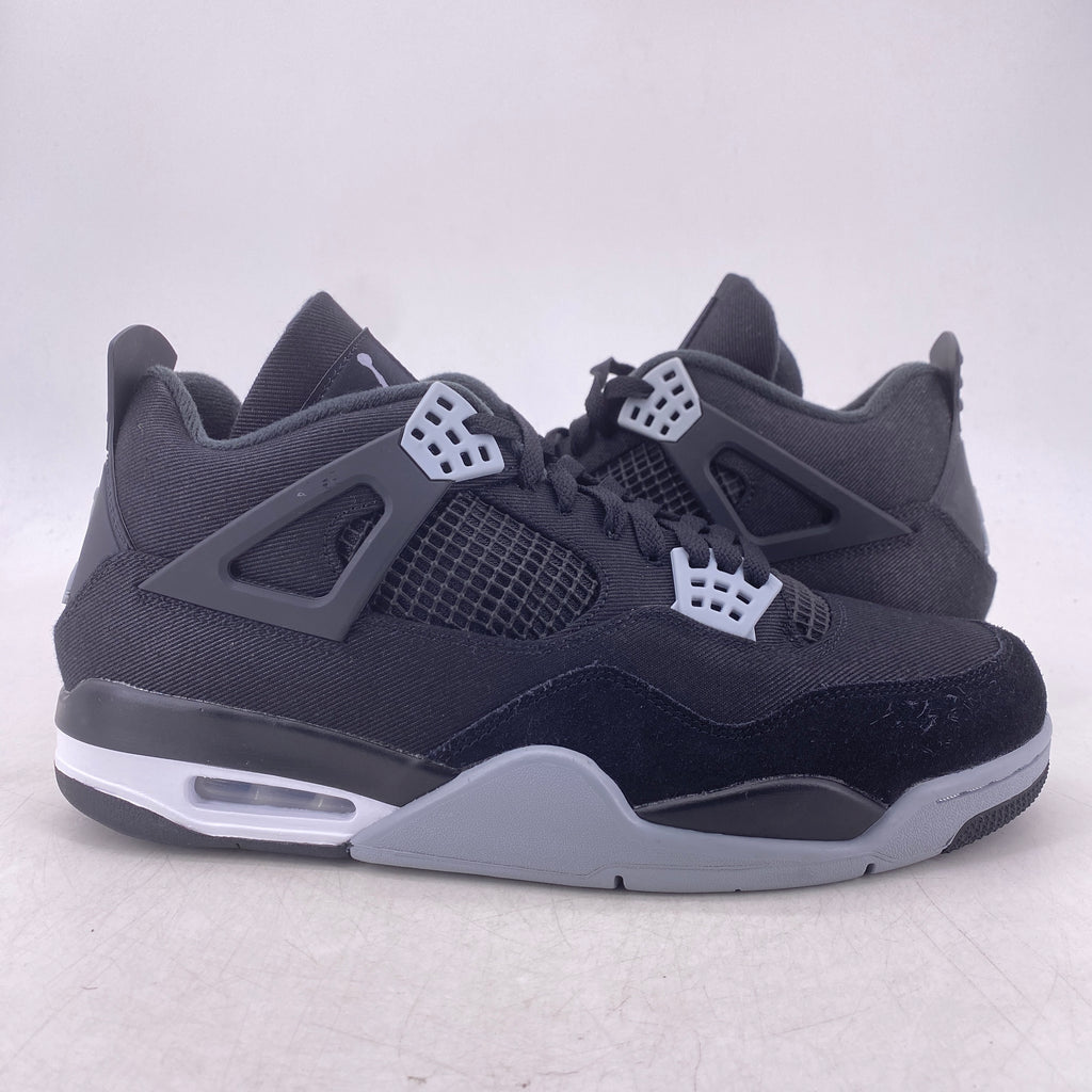 Air Jordan 4 Retro "Black Canvas" 2022 New Size 12
