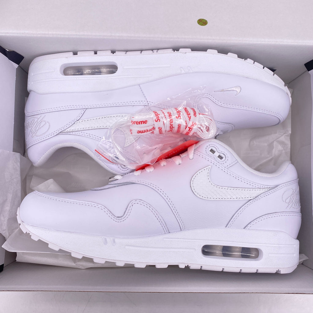 Nike Air Max 1 '87 SP "Supreme White" 2025 New Size 10