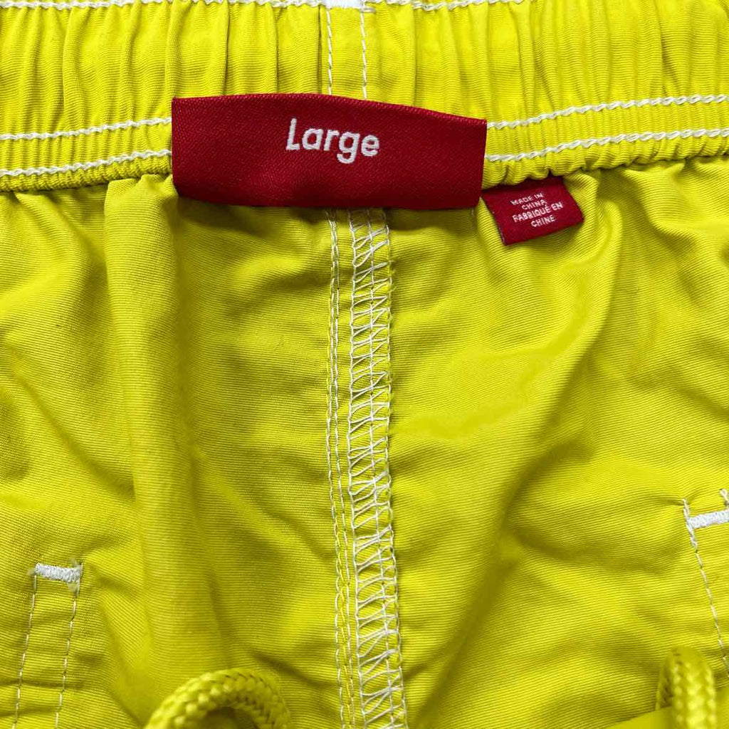 Supreme Shorts "RED LOGO" Yellow Used Size L