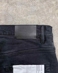 Purple Jeans "RIPPED" Black Used Size 32