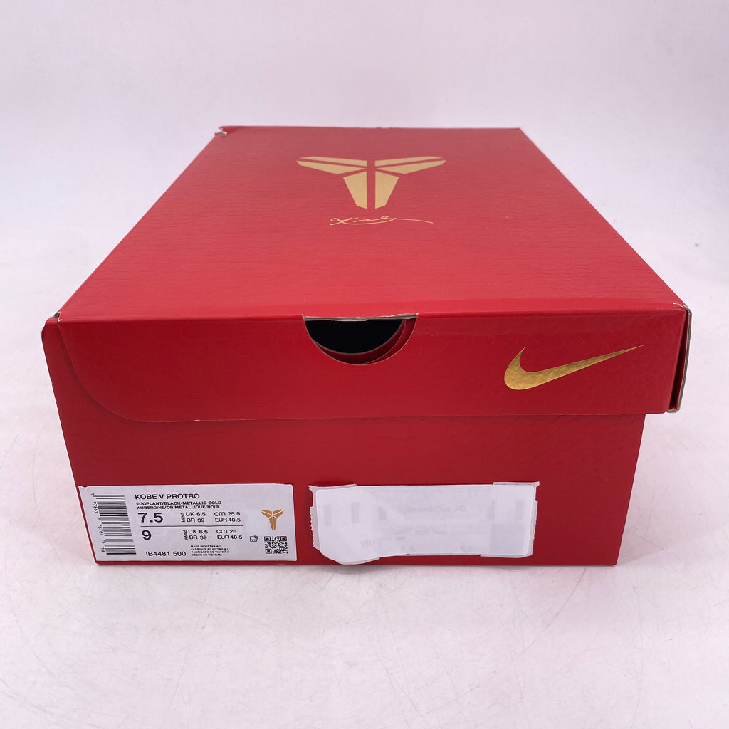 Nike Kobe 5 Protro "Year Of The Mamba Eggplant" 2025 New Size 7.5
