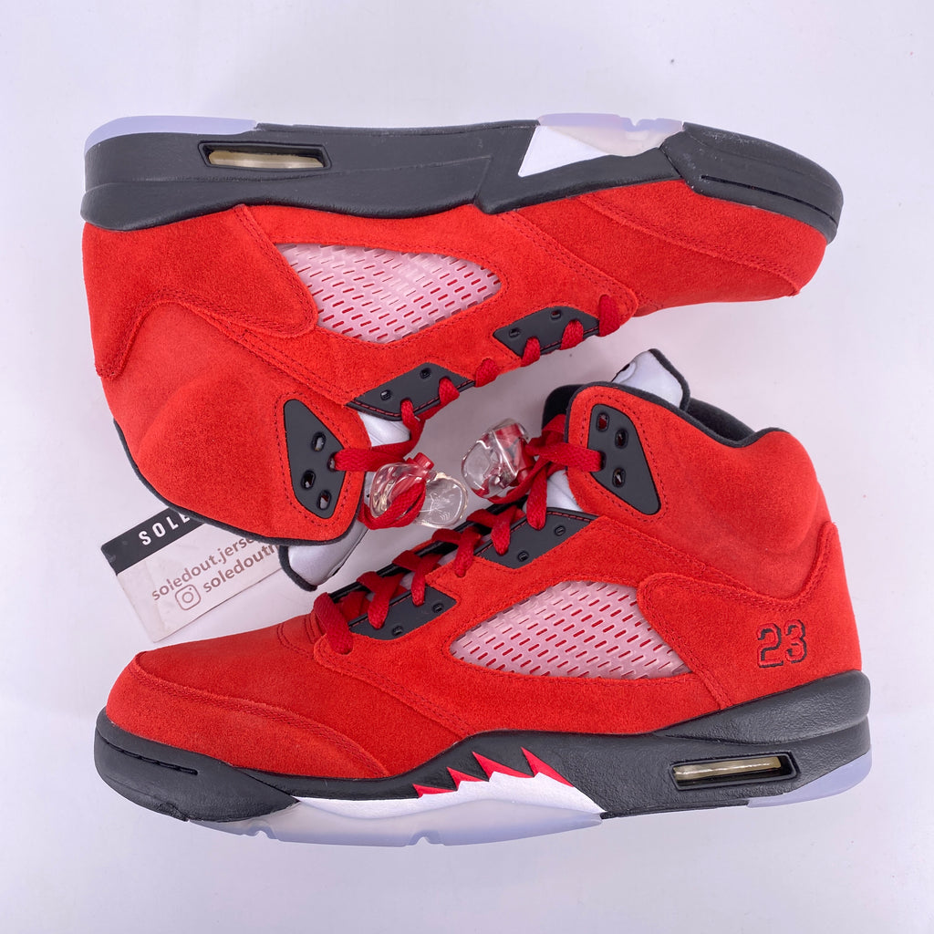 Air Jordan 5 Retro "Raging Bull Red Suede" 2021 New Size 11.5