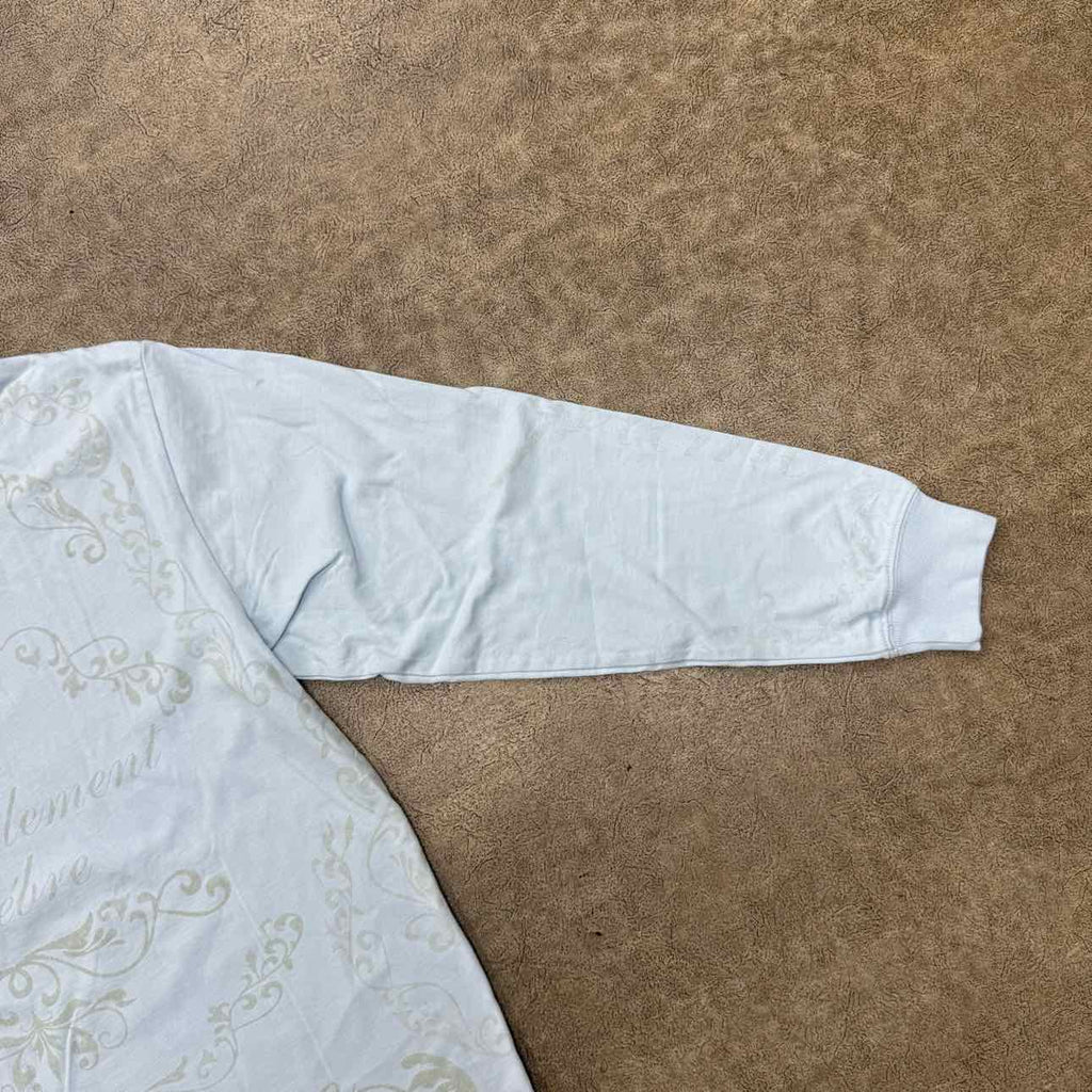 Supreme Long Sleeve "CELEBRE HOODED" Blue New Size S