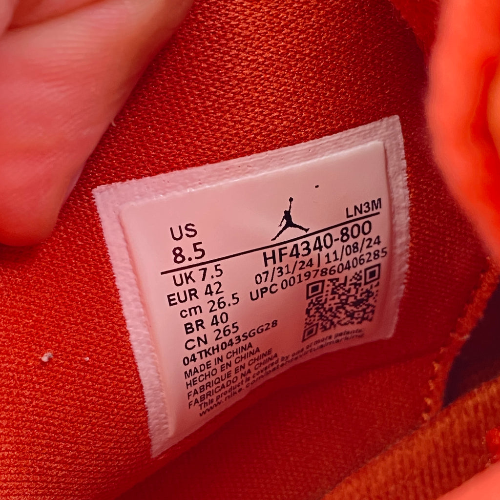 Air Jordan 4 Retro "Brick By Brick" 2025 Used Size 8.5