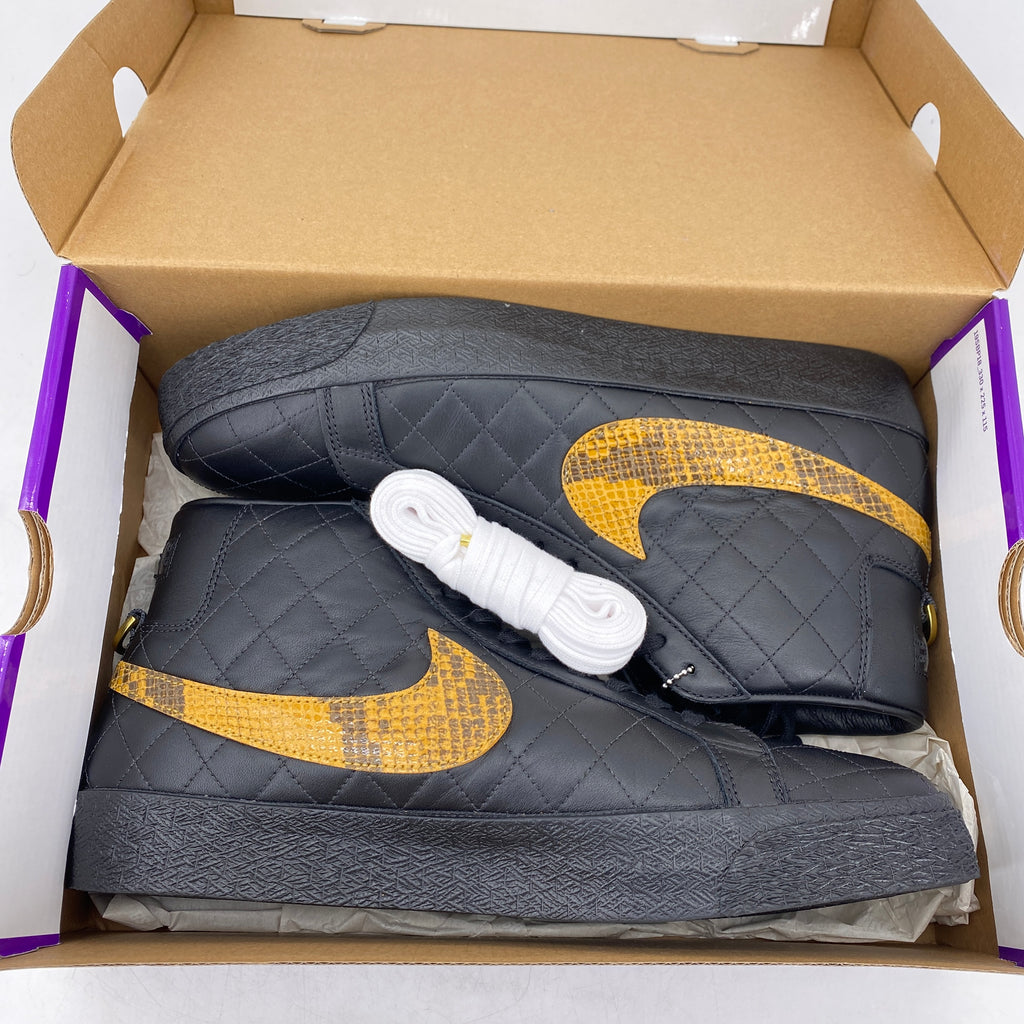 Nike SB Zoom Blazer Mid "Supreme Black" 2022 Used Size 11.5