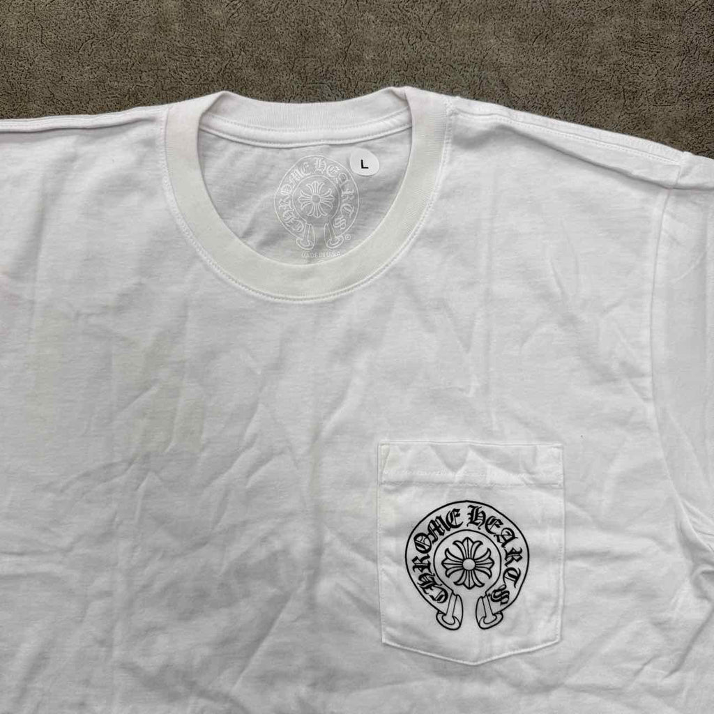 Chrome Hearts T-Shirt "SEOUL" White New Size L