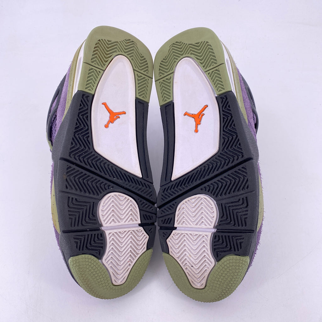 Air Jordan (W) 4 Retro "Canyon Purple" 2022 Used Size 9.5W