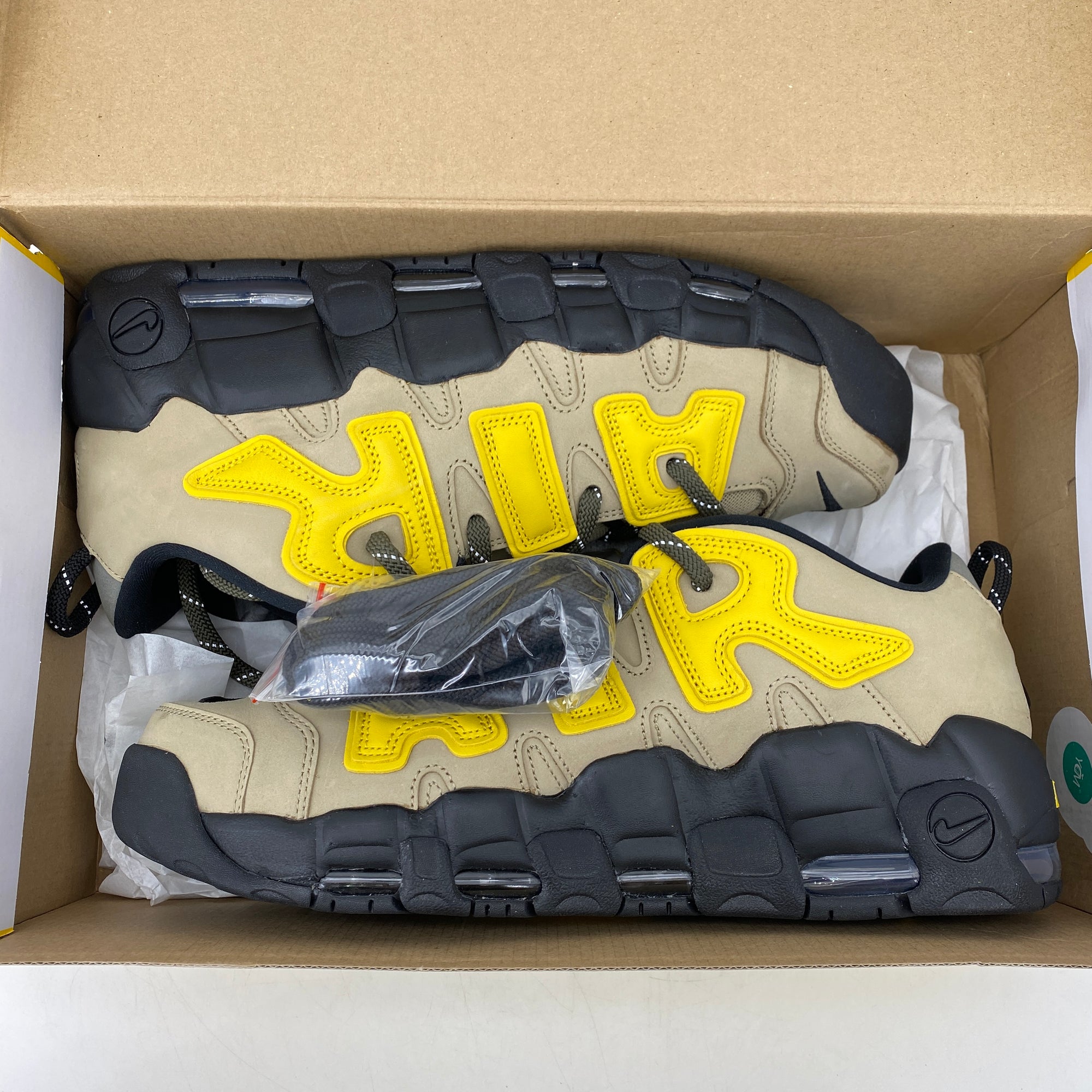 Nike Air More Uptempo Low SP &quot;Ambush Vivid Sulfur&quot; 2023 New Size 14