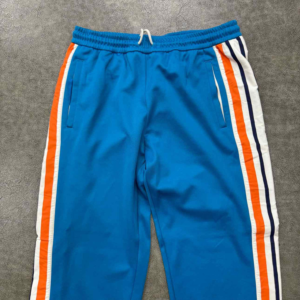 Gucci Sweatpants "INTERLOCKING G" Blue Used Size L