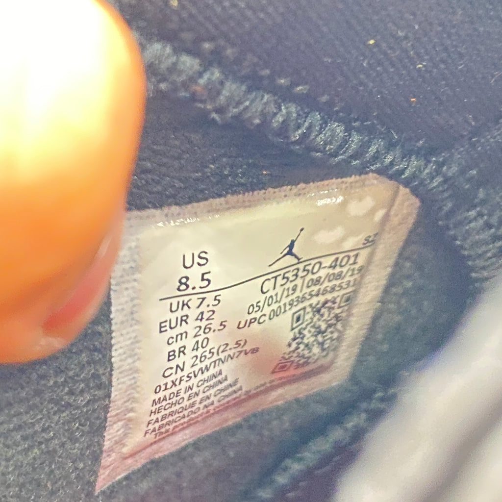 Air Jordan 6 Retro "Washed Denim" 2019 New Size 8.5