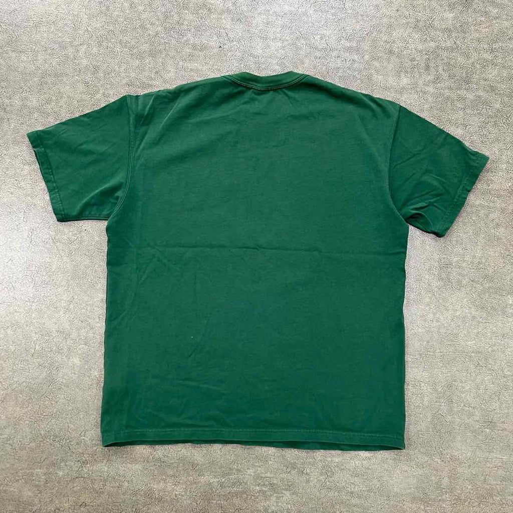 Nike T-Shirt "STUSSY" Green Used Size L