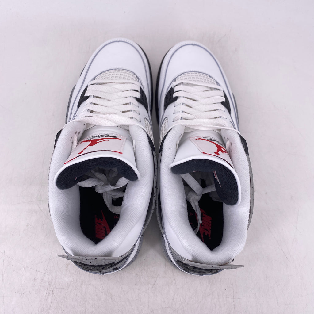 Air Jordan 4 Retro "White Cement" 2025 New Size 10.5