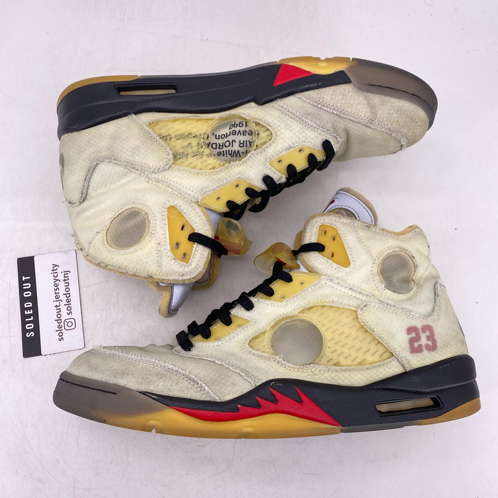 Air Jordan 5 Retro "Ow Sail" 2020 Used Size 13