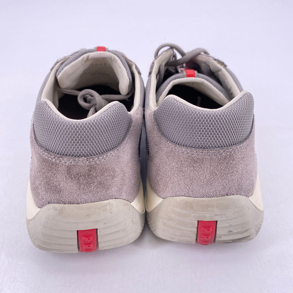 Prada America's Cup "Grey Suede"  Used Size 7.5 PRADA