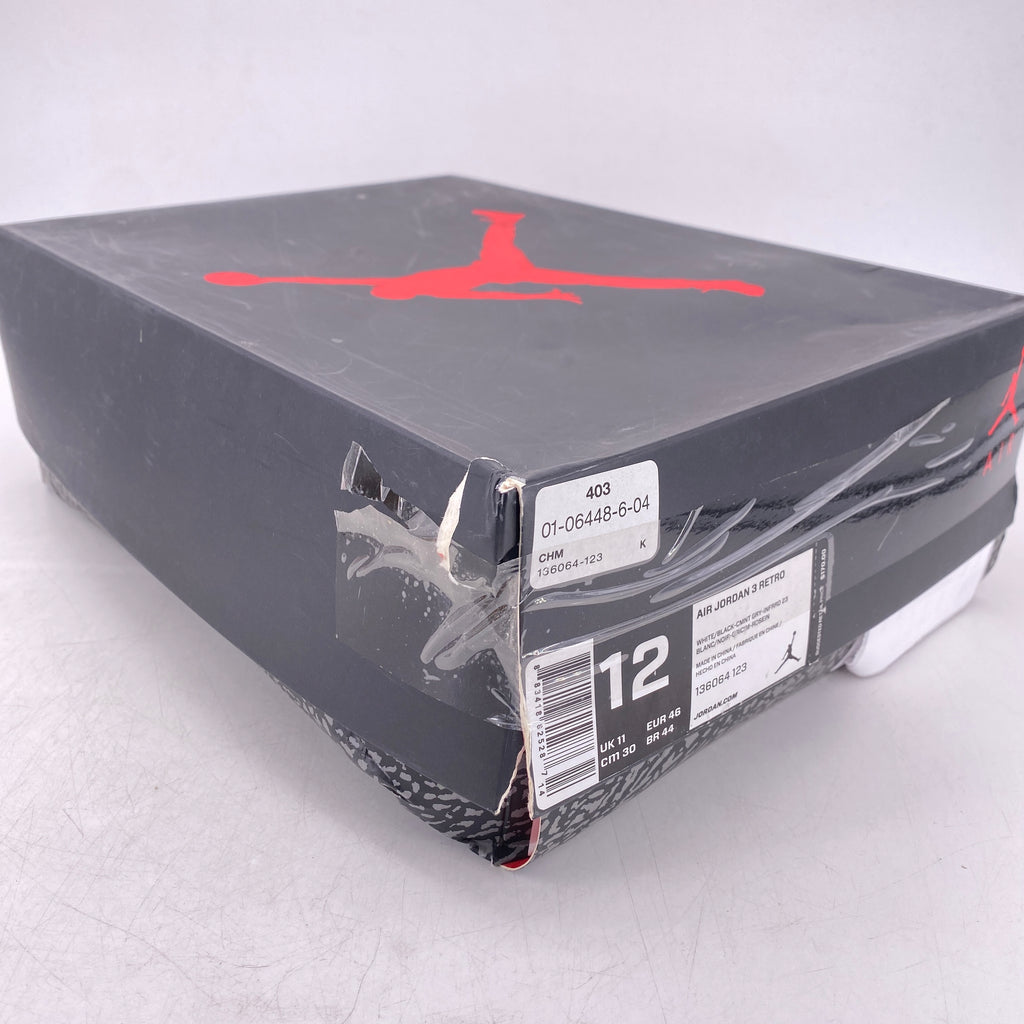 Air Jordan 3 Retro "Infrared 23" 2014 New Size 12