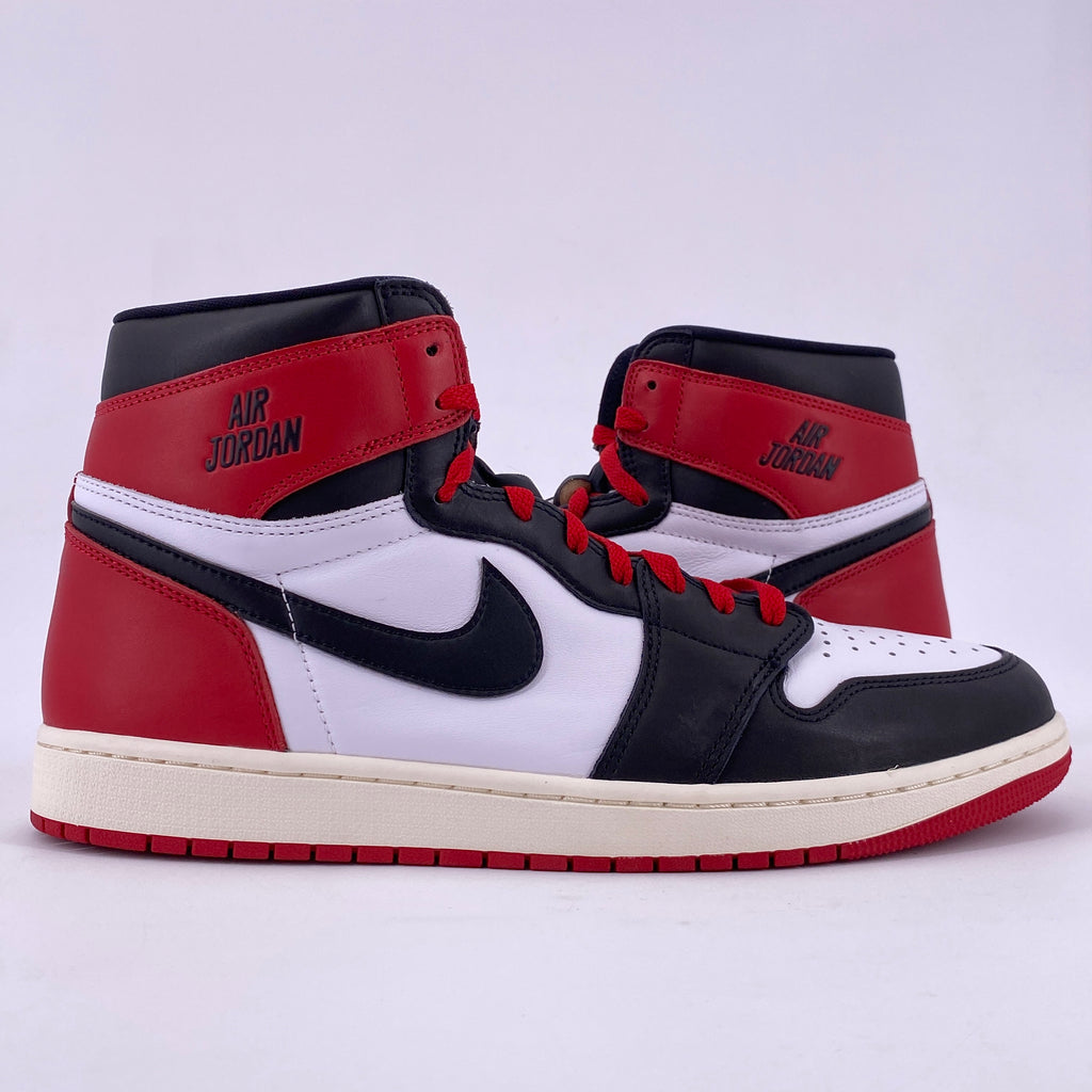 Air Jordan 1 Retro High OG "Black Toe Reimagined" 2025 Used Size 13