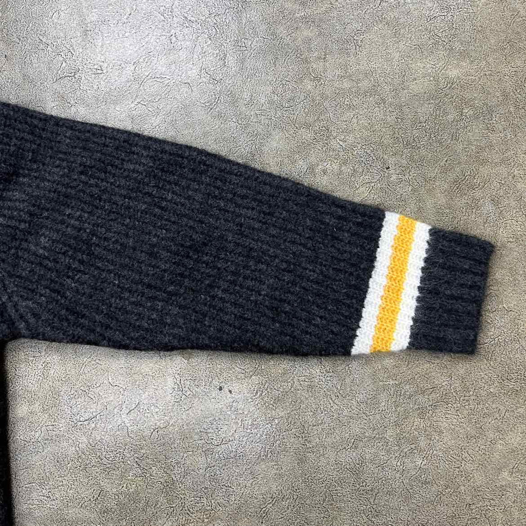 Stussy Crewneck Sweater "MOHAIR" Black New Size XXL