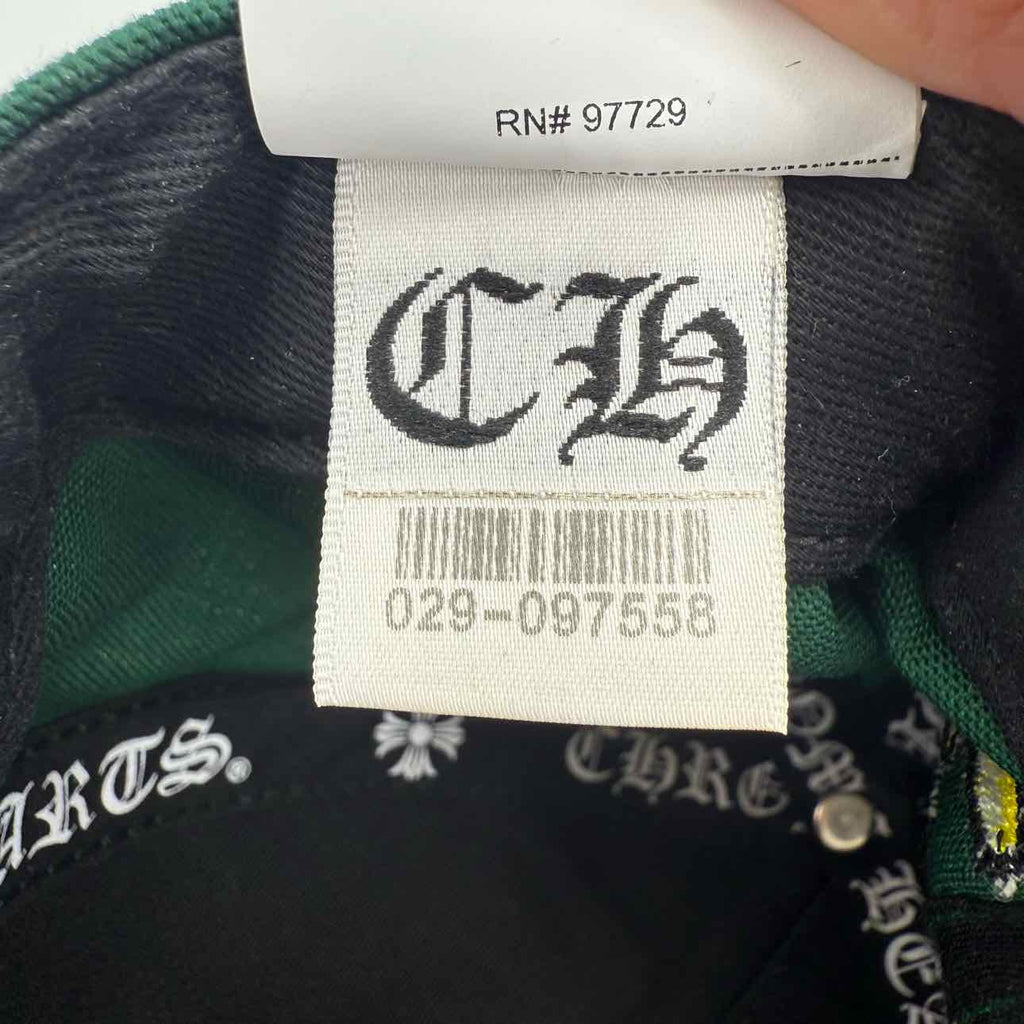Chrome Hearts Snapback "MIAMI ART BASEL" Used Green Size OS