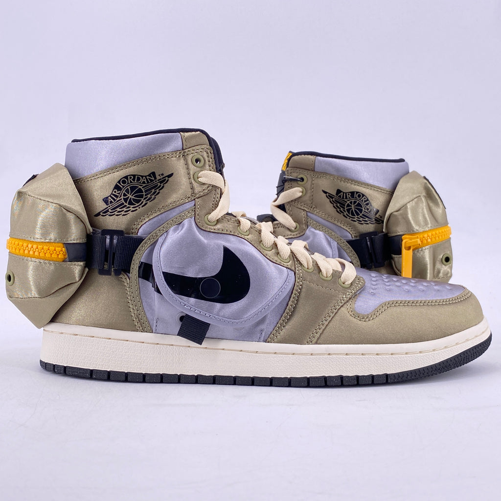 Air Jordan 1 Retro High OG "Neutral Olive Light Steel Grey" 2022 New Size 9.5