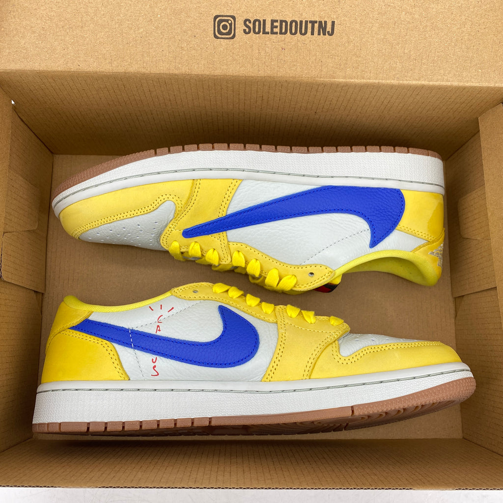 Air Jordan (W) 1 Low OG "Canary" 2024 Used Size 10W