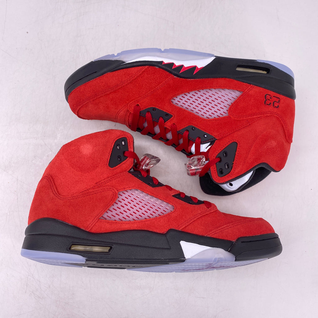 Air Jordan 5 Retro "Raging Bull Red Suede" 2021 New Size 11.5
