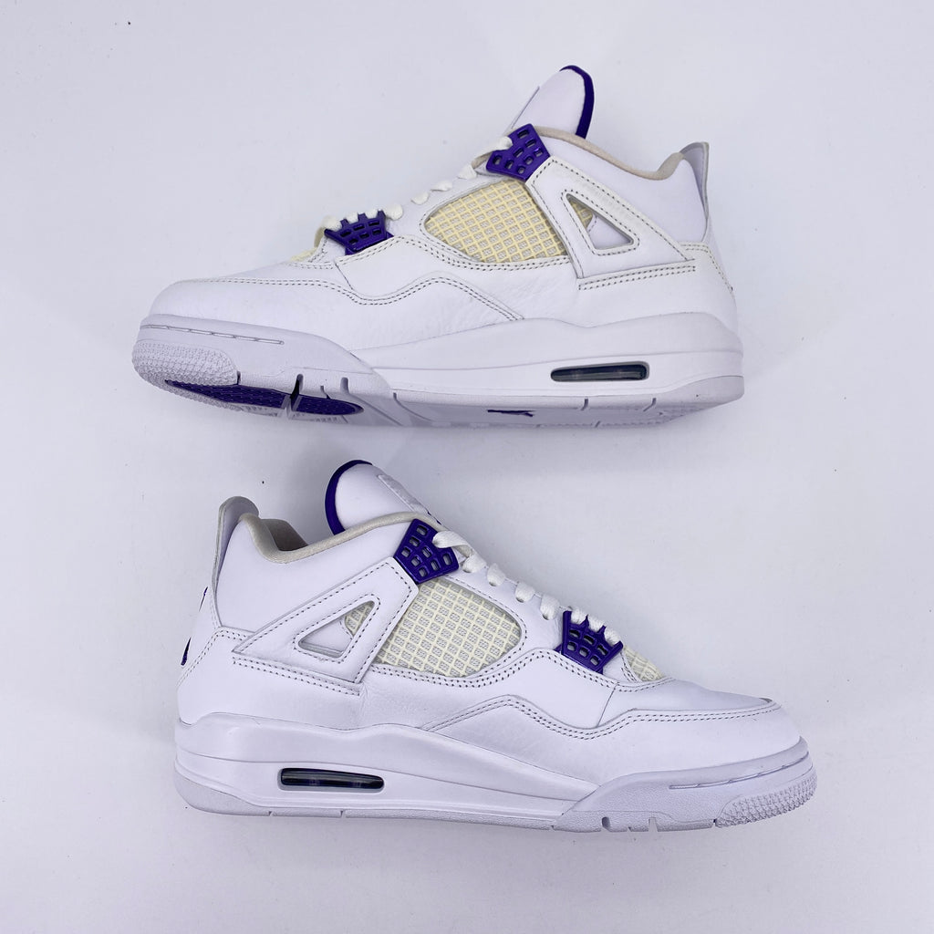 Air Jordan 4 Retro "Metallic Purple" 2020 New (Cond) Size 8.5