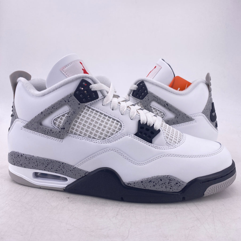 Air Jordan 4 Retro "White Cement" 2025 New Size 11.5