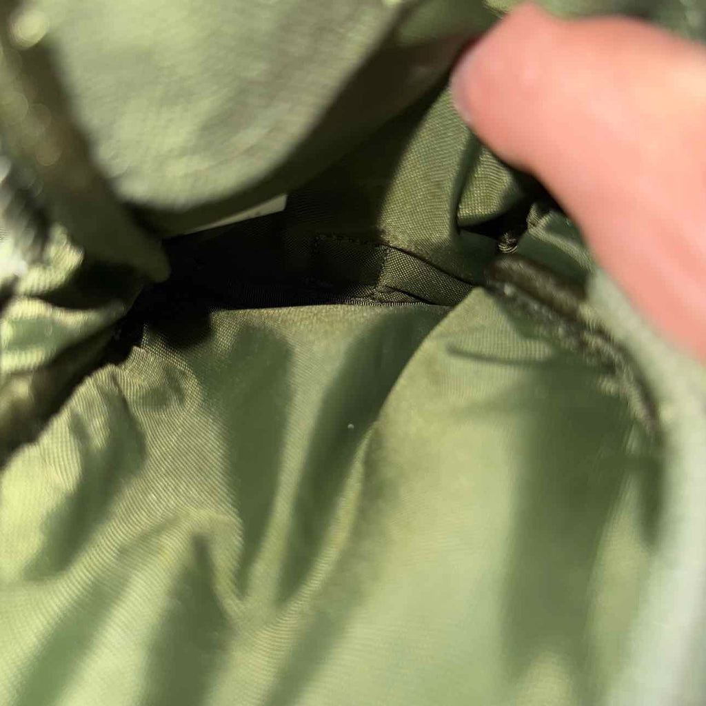 Supreme Shoulder Bag "SMALL BOX LOGO" Used Green Size OS