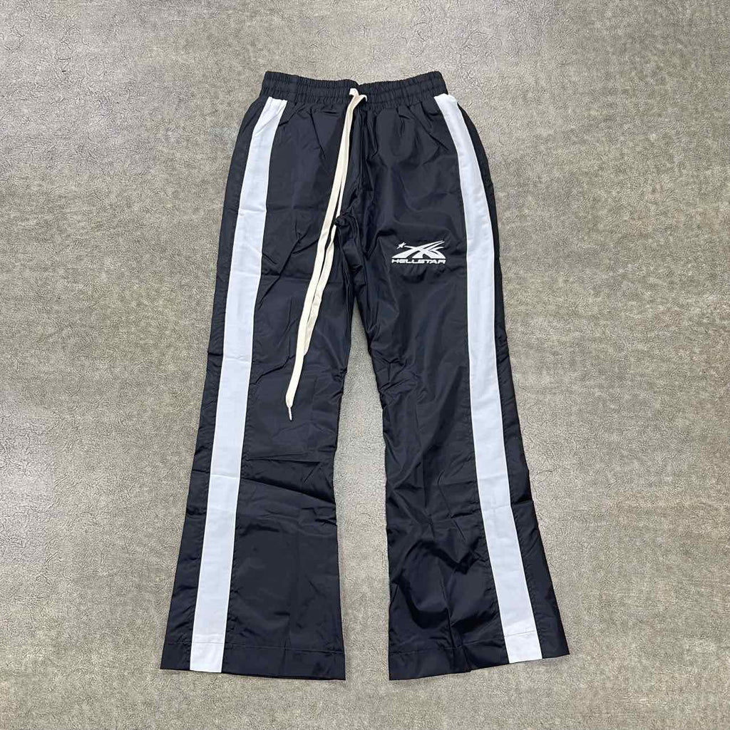 Hellstar Track Pants "BLACK WHITE" New Size XS