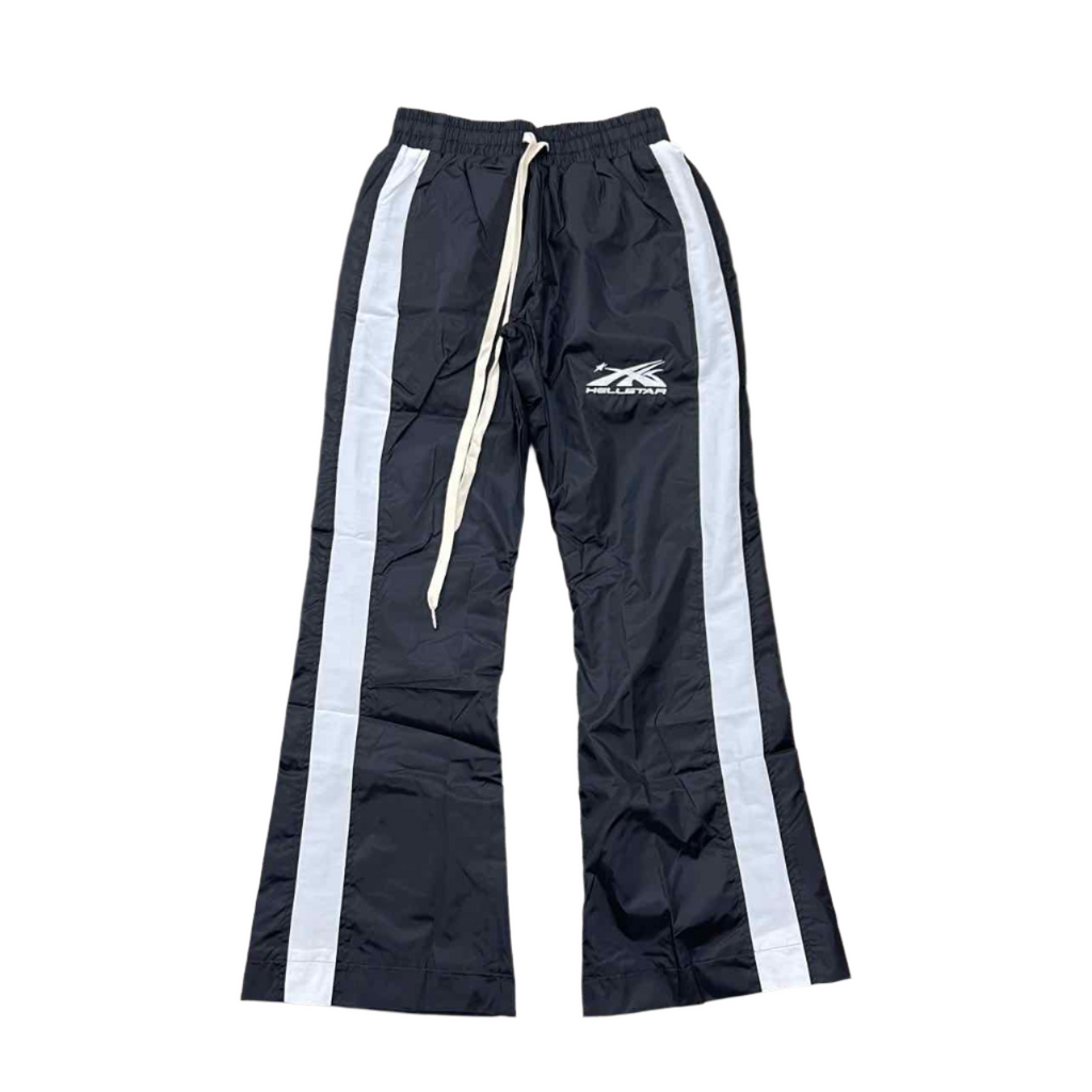 Hellstar Track Pants "BLACK WHITE" New Size L