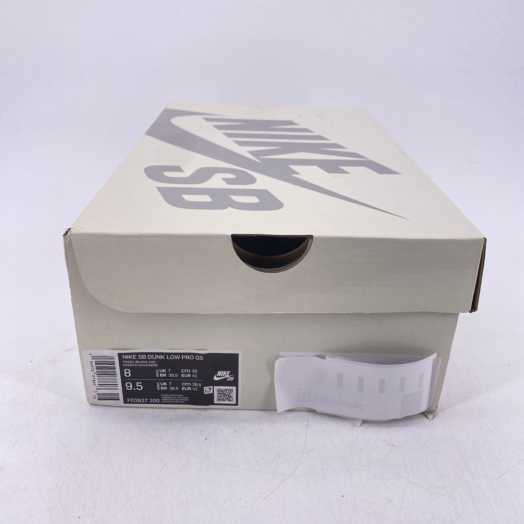 Nike SB Dunk Low "Albino & Preto" 2023 Used Size 8