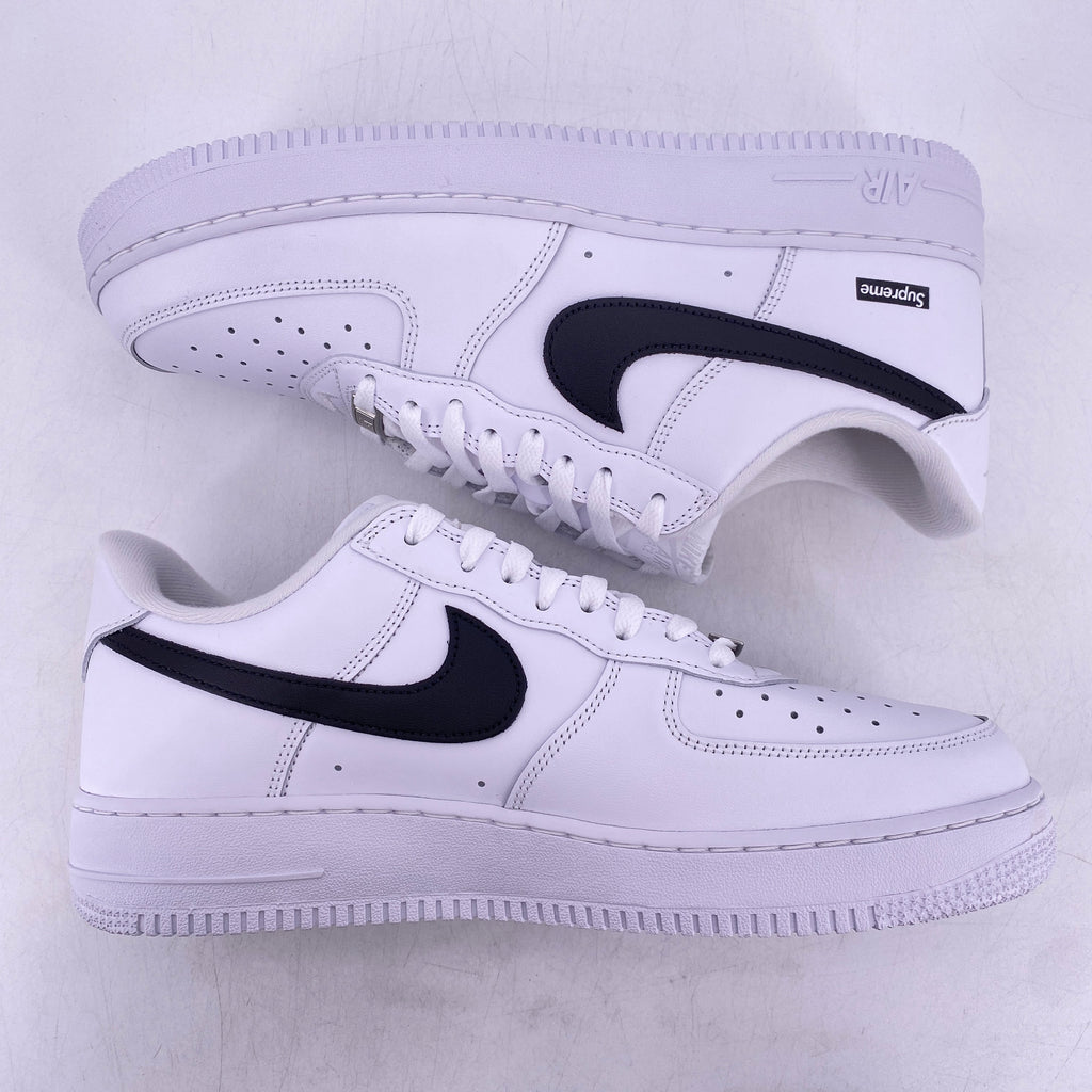 Nike Air Force 1 Low "Supreme White Black" 2025 New Size 10.5