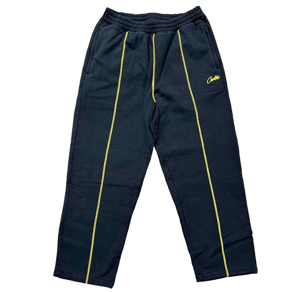 Corteiz Sweatpants "HMP OPEN HEM" Black New Size L
