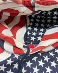 Supreme Hoodie "AMERICAN FLAG" Multi-Color Used Size S