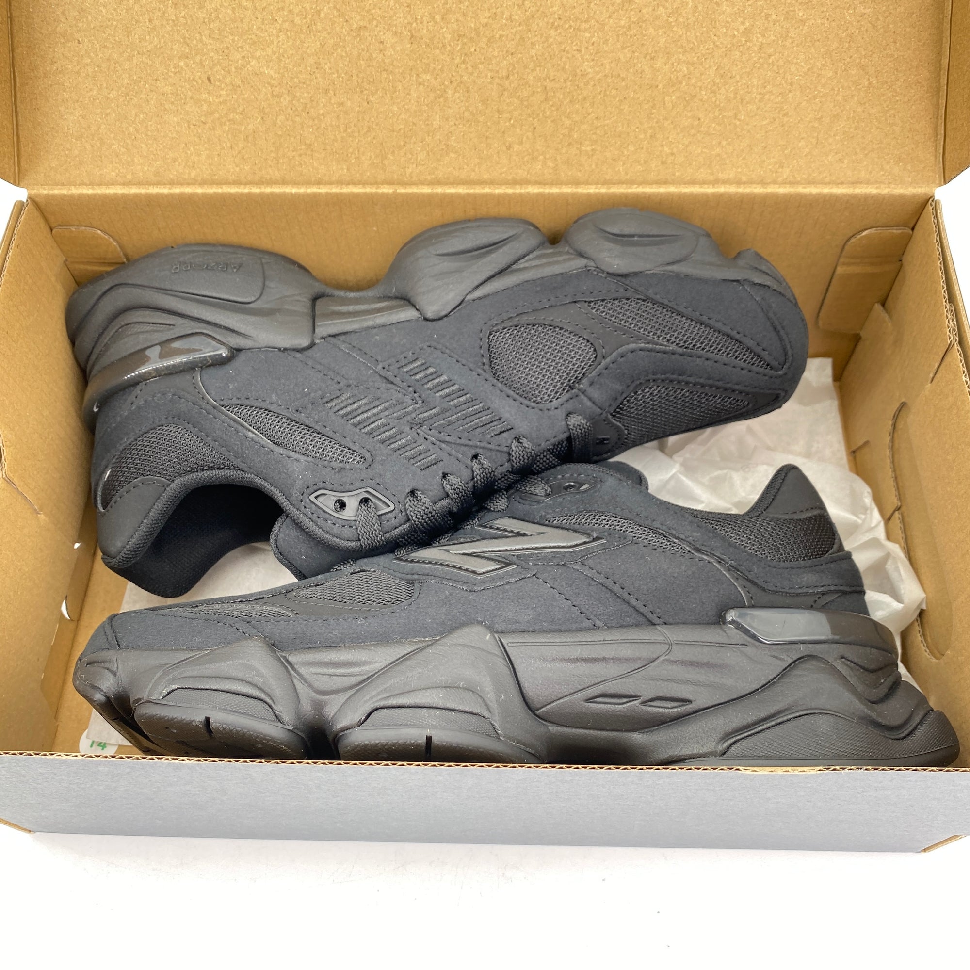 New Balance (GS) 9060 &quot;Triple Black&quot; 2025 New Size 6Y