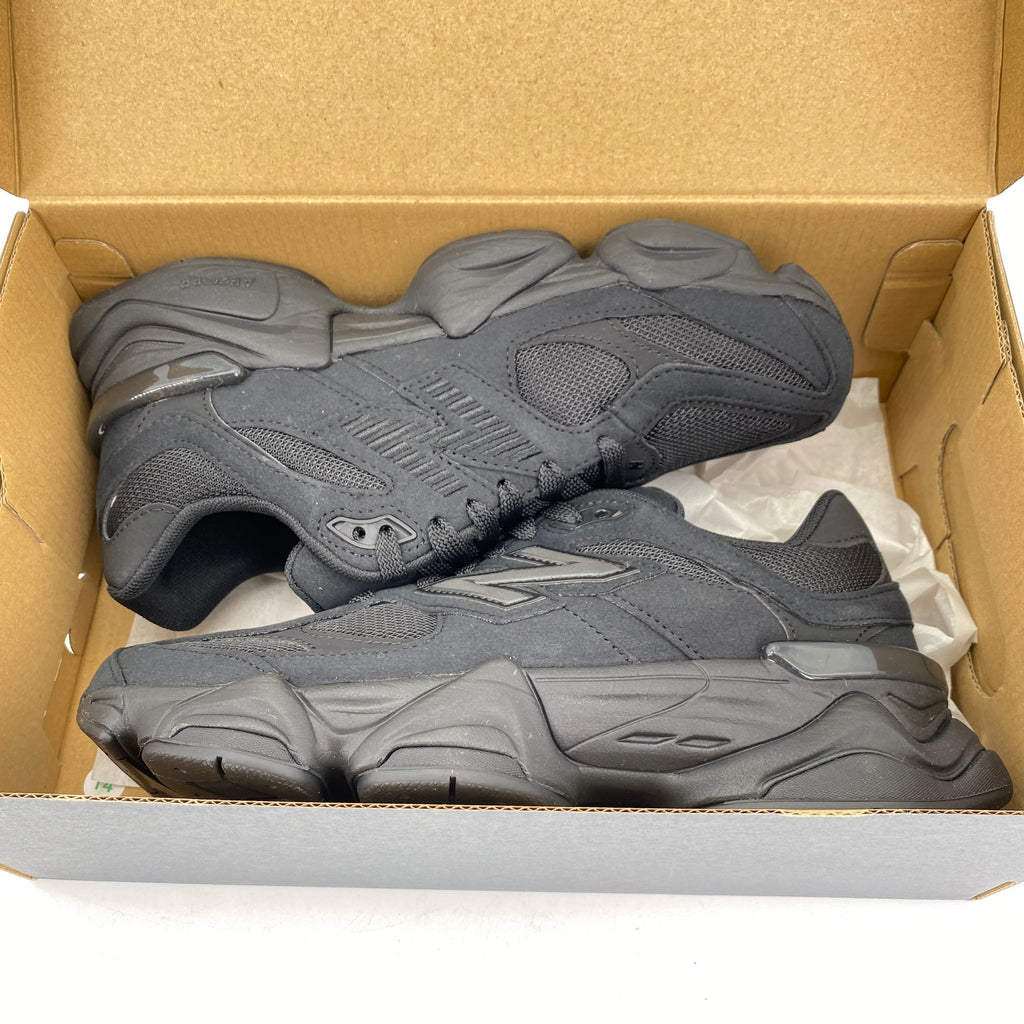 New Balance (GS) 9060 "Triple Black" 2025 New Size 6Y