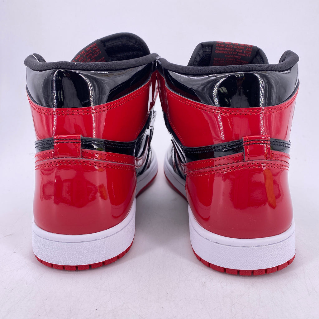 Air Jordan 1 Retro High OG "Patent Bred" 2021 New Size 8